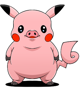 Pikachu character illustration